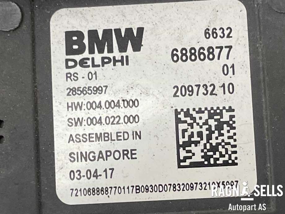 Sensor radar til BMW 5-Serie 2017-->> (G30/G31) (G30/G31) (DELPHI|66 32 6 891 728|6886877|)