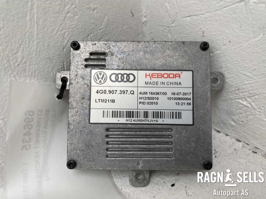 Styreenhet xenon/ballast til Škoda Rapid, 2012-2019 (4G0907397Q|LTM211B)