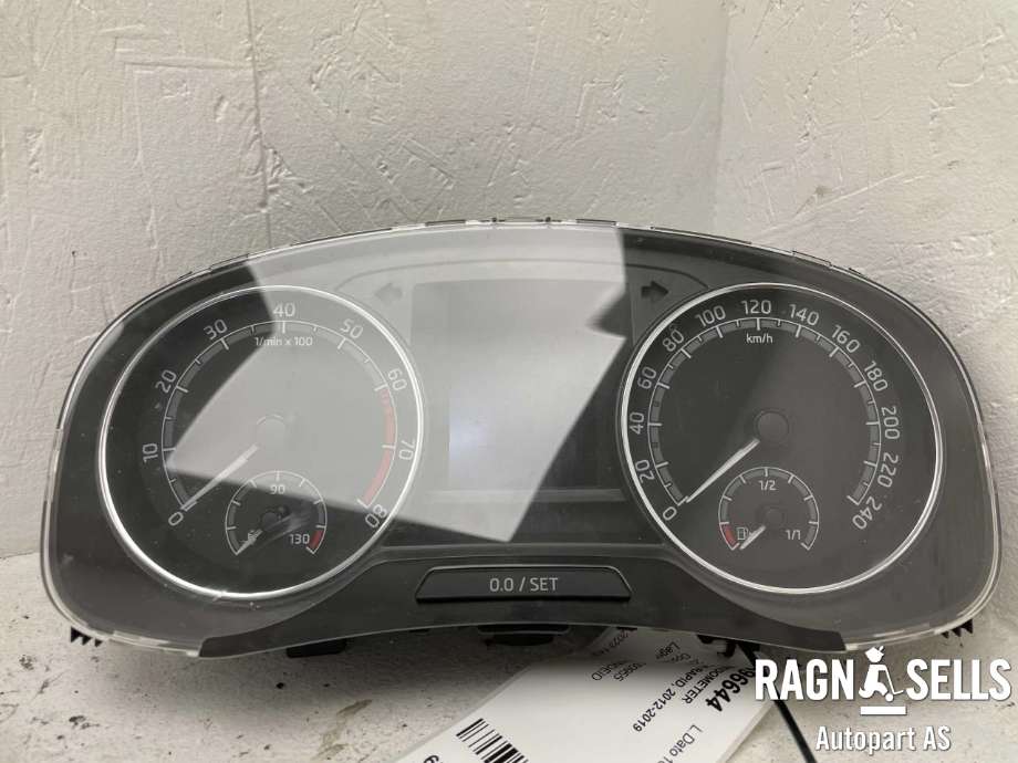 Speedometer til Škoda Rapid, 2012-2019 (5JA920740B)
