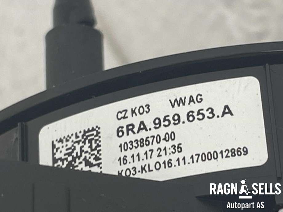 Airbag slepering til Škoda Rapid 2012-2019 (6RA 959 653 A|)