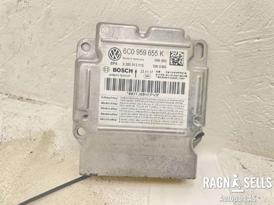 Airbag elektronikk til Škoda Rapid, 2012-2019 (BOSCH|6C0959655K|0285013115)