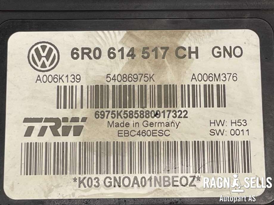 ABS sentral til Škoda Rapid 2012-2019  (TRW|6R0 614 517 CH|54086975K|67299358|)