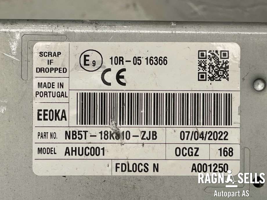 Bilstereo til Ford Explorer 2020-->> (NB5T-18K810-ZJB|)