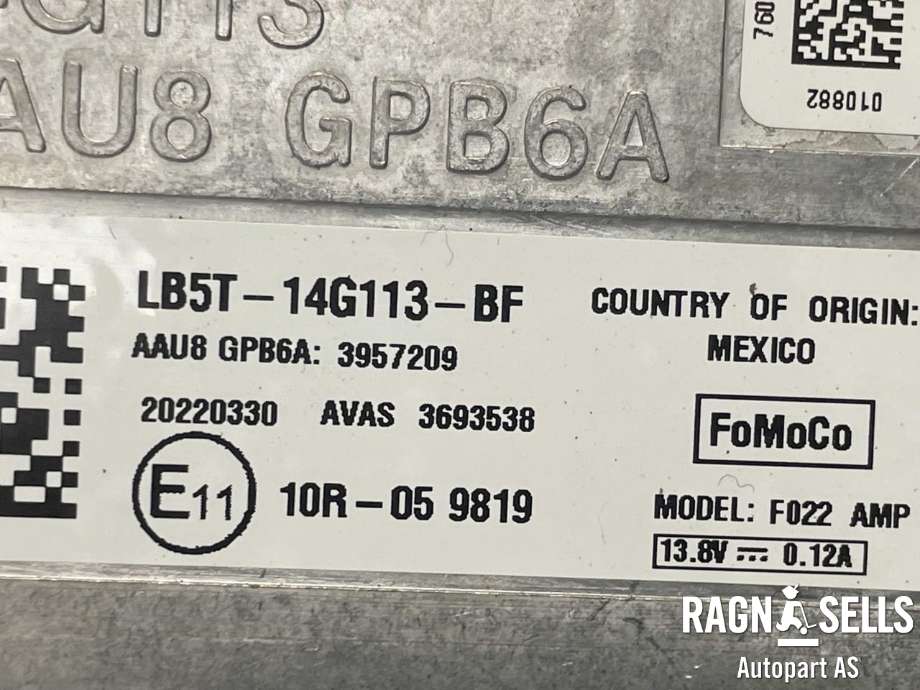 Styreenhet diverse til Ford Explorer 2020-->> (LB5T-14G113-BF|3957209|3693538|)