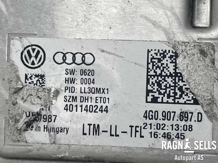 Styreenhet xenon/ballast til Audi A4 2007-2014 (Type IV) (B8) (B8) (4G0 907 697 D|401140244|)