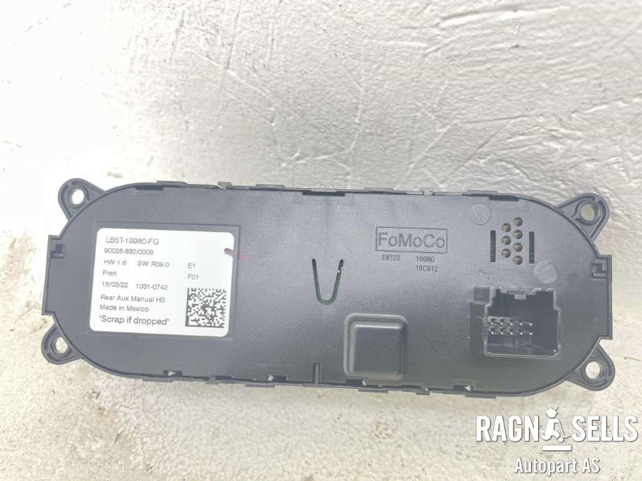 Varmeapparat betjening til Ford Explorer 2020-->> (LB5T-19980-FF|LB5T-19980-FG|)