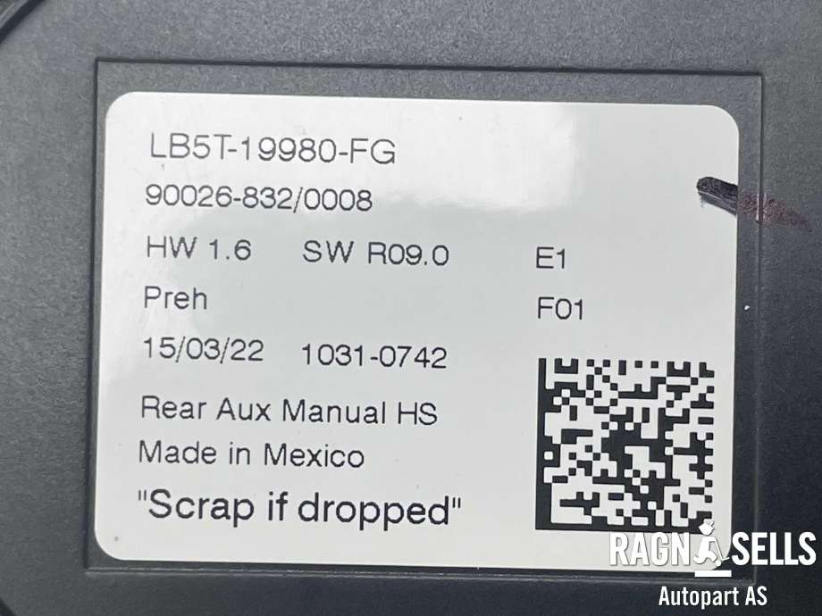 Varmeapparat betjening til Ford Explorer 2020-->> (LB5T-19980-FF|LB5T-19980-FG|)