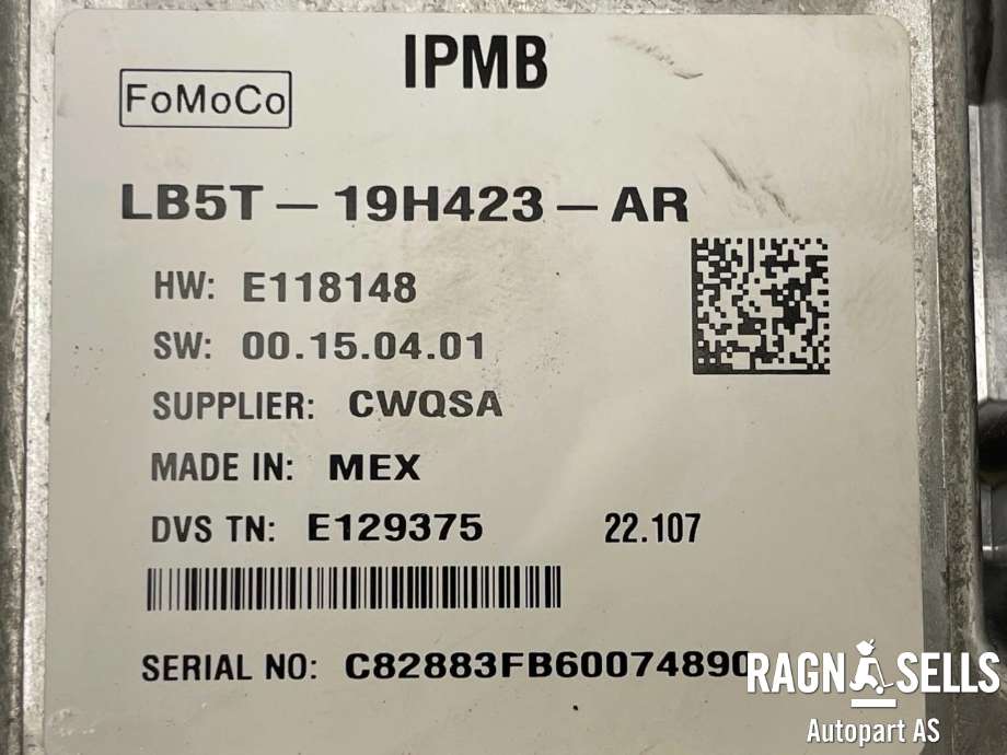 Styreenhet diverse til Ford Explorer 2020-->> (FOMOCO|LB5T-19H423-AR|E118148|)