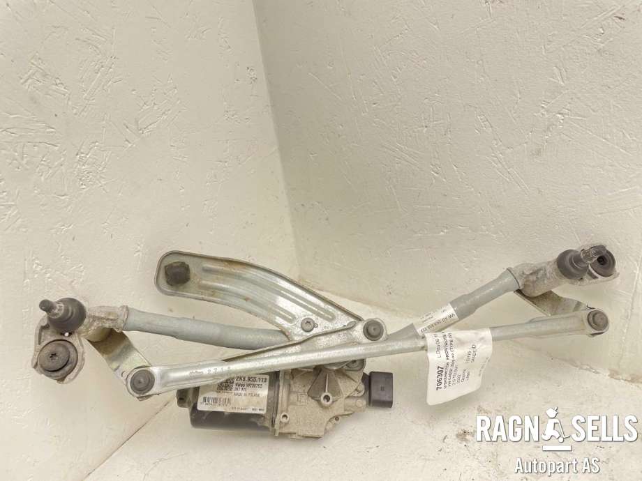 Viskermotor frontrute komplett m/overføring til VW Caddy 2020-->> (Type IV) (VALEO|2K8955113|2K8955023|2K8 955 023 A)