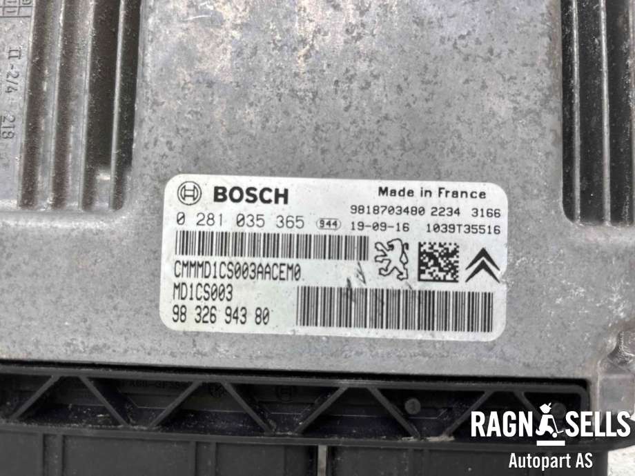 Styreenhet motor til Opel Combo E 2019-->>  (BOSCH|N/A|9832694380|0281035365)
