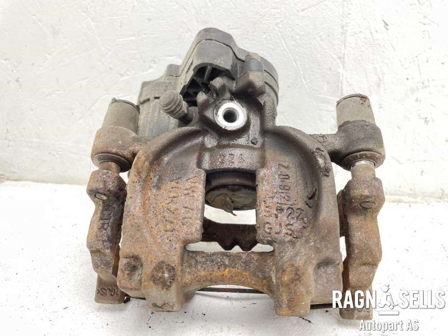 Bremsecaliper høyre bak, elektrisk til Audi A3 2016-2020 (Type III, Fase 2) (8V0 615 424 D|3Q0 998 281 A|)
