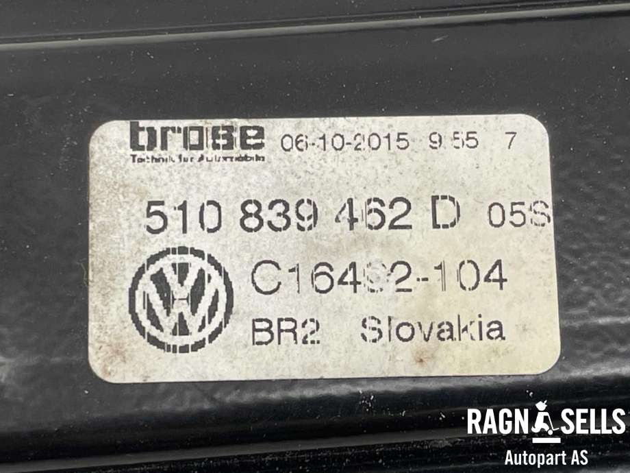 Ruteheis høyre bak til VW Golf VII 2012-2017 (Fase 1) (510 839 462 D|5Q0959812|)