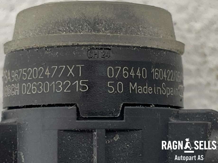 Parkeringssensor bak til Peugeot 2008 2013-2019 (Type I)  (BOSCH|9675202477XT|0263013215|16 099 810 80|)
