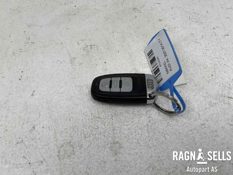 Nøkkel til Audi A4 2007-2014 (Type IV) (B8) (B8) (8K0 959 754 D|)