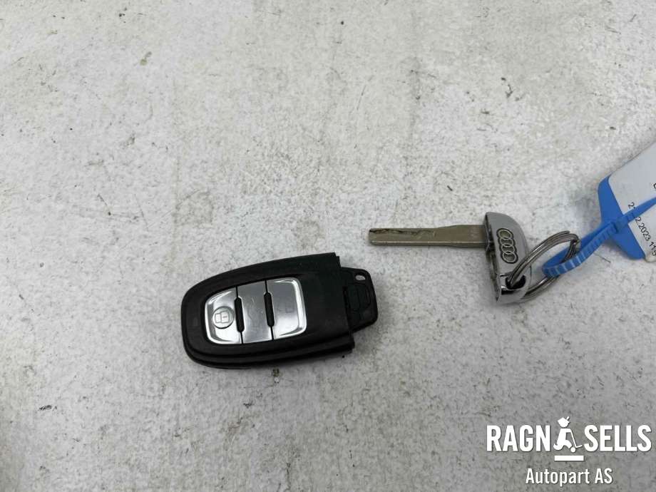 Nøkkel til Audi A4 2007-2014 (Type IV) (B8) (B8) (8K0 959 754 D|)