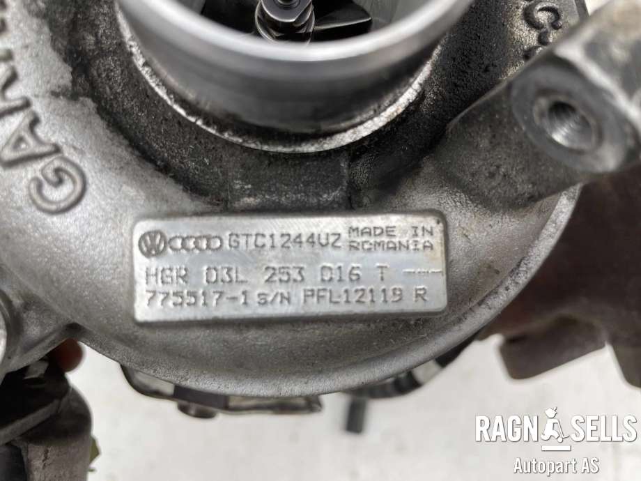 Turbo til VW Golf VI 2008-2012 (GARRETT|03L 253 016 T|GTC1244VZ|03L203016|03L253016|03L253016TX|03L253016TV|HBR03L253016T)