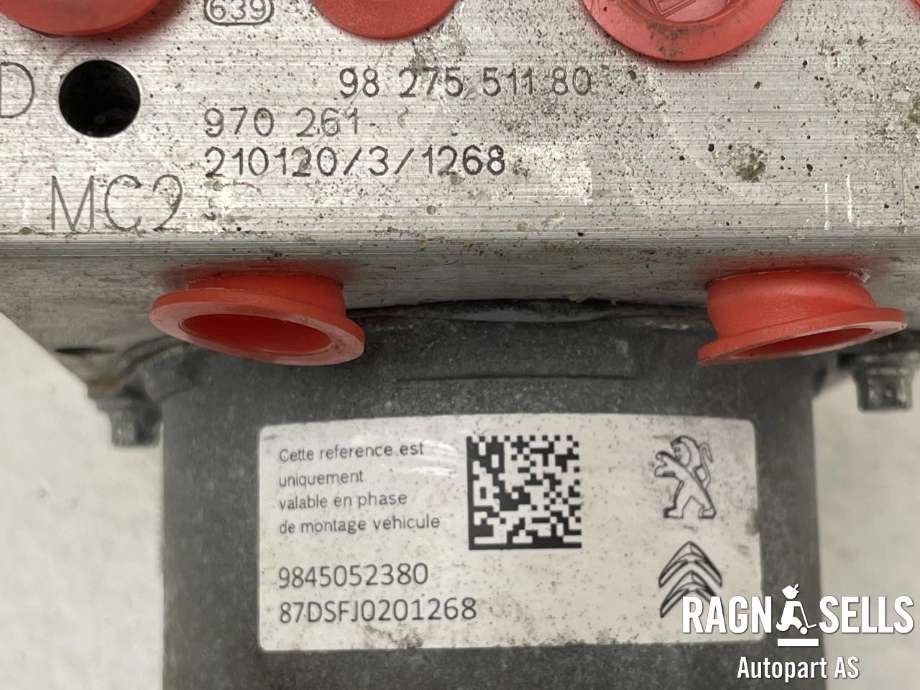 ABS sentral til Citroën Berlingo 2019-->> (Type III)  (BOSCH|9827551180|970261|9845052380|0265295188|0265956944|16 735 761 80|)