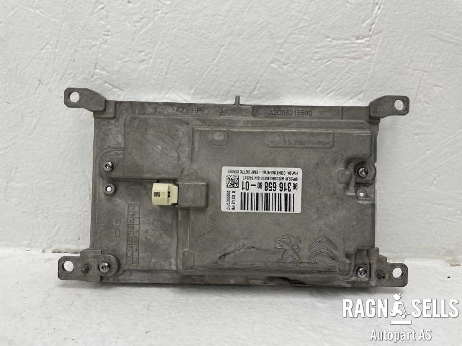 Bilstereo navigasjon skjerm til Toyota Proace 2016-->> (Type II)  (CONTINENTAL|983166588001|A3C0064740001|)
