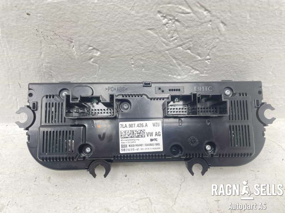 Varmeapparat betjening til VW Transporter / Caravelle 2019-->> (T6.1) (T6.1) (7LA 907 426 A|5HB 014 015-41|)