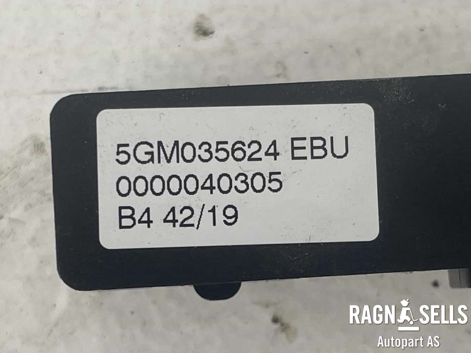 Bryter diverse til VW Transporter / Caravelle 2019-->> (T6.1) (T6.1) (5GM035624|)