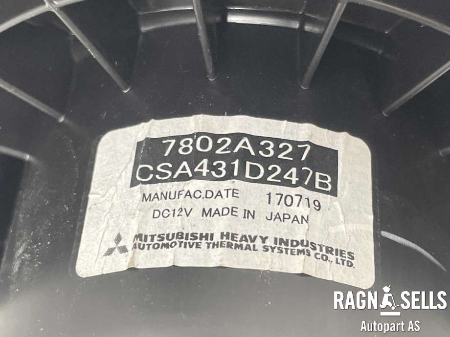 Varmeapparat motor til Mitsubishi Outlander 2015-->> (Type III, Fase 2) (7802A327|CSA431D247B|)