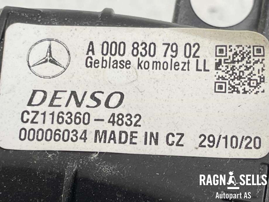 Varmeapparat motor til Mercedes Sprinter 2018-->> (907/910) (907/910) (DENSO|A0008307902|CZ116360-4832|)