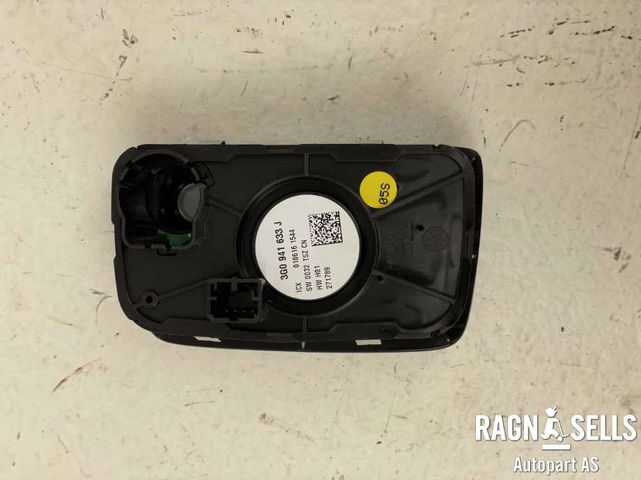 Bryter lys til VW Passat 2015-2019 (Fase 1) (B8) (B8) (3G0941633J|)
