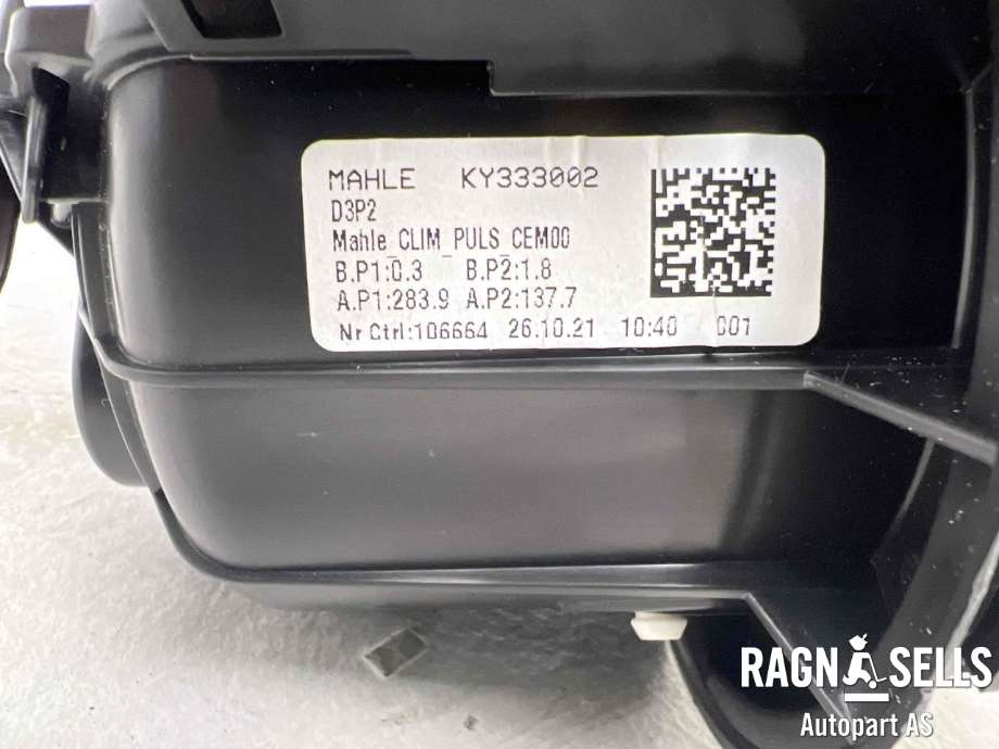Varmeapparat motor til Opel Mokka E 2020-->> (Type II) (MAHLE|KY333002|)