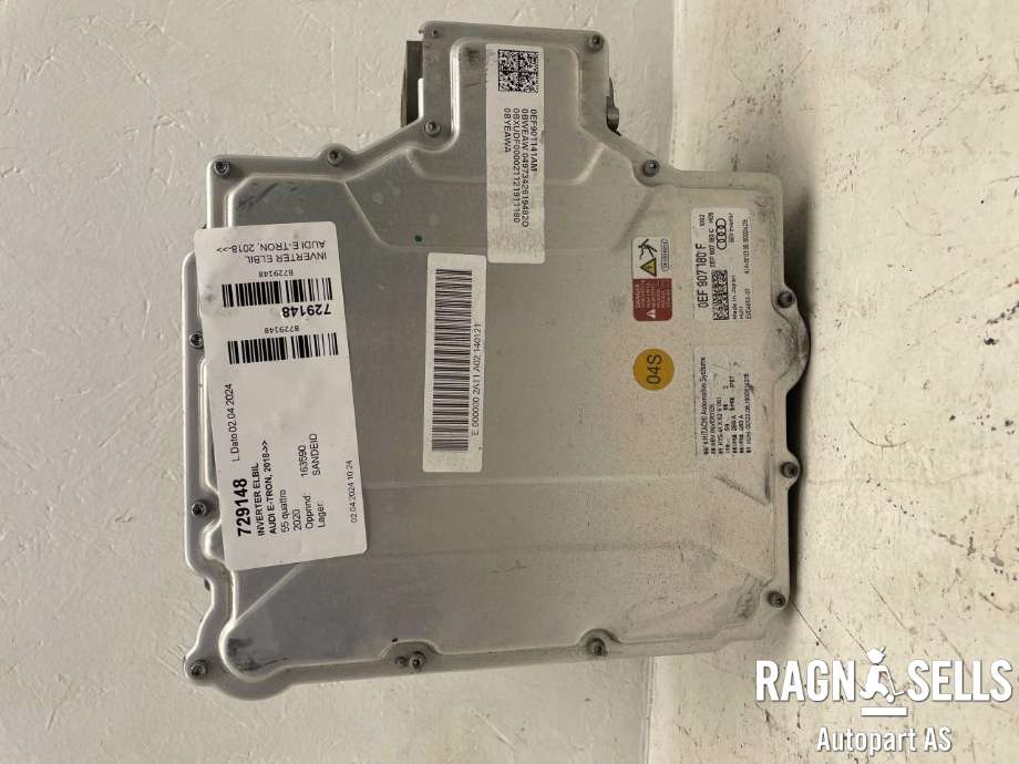 Inverter elbil til Audi e-tron 2018-->>  (0EF 907 180 F|0EF 907 180 K|0EF907180C)