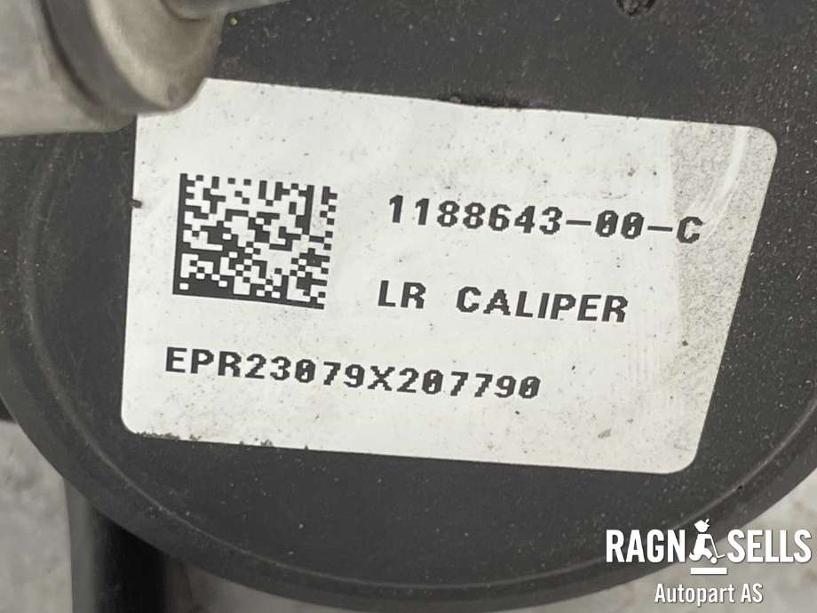 Bremsecaliper venstre bak, elektrisk til Tesla Model Y 2021-2024 (Type I) (1188643-00-C|8008224-00-E|)