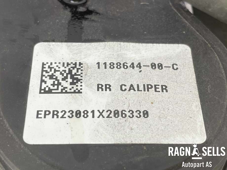 Bremsecaliper høyre bak, elektrisk til Tesla Model Y 2021-2024 (Type I)  (1188644-00-C|)