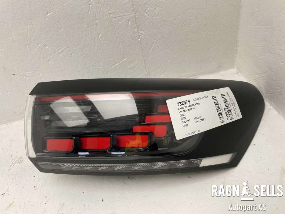 Baklykt høyre ytre til VW ID.4 2020-->>  (11A 945 208 A|)