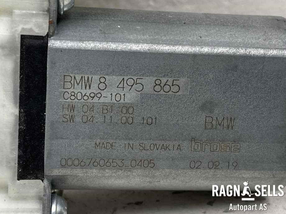 Ruteheis, kun motor, venstre foran til BMW 3-Serie 2018-->> (G20) (G20) (51 35 8 495 865|)