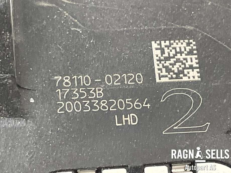Pedal gass til Toyota Auris 2015-2019 (Type II, Fase 2)  (7811002120||17353B|20033820564)