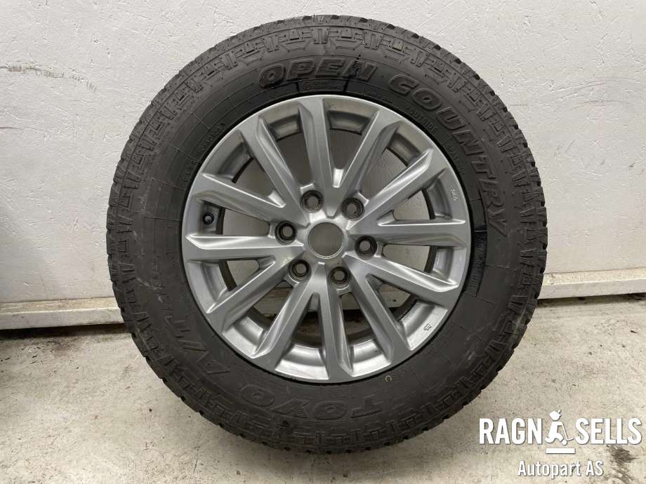 Hjulsett aluminium sommer til Mitsubishi L200 2019-->> (Type V, Fase 2) (TOYO|6X139.7/ET38/67.1|245/65R17|)