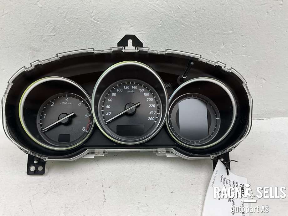 Speedometer til Mazda CX-5 2012-2017 (Type I) (KF01-55-471C|KF010400048|)