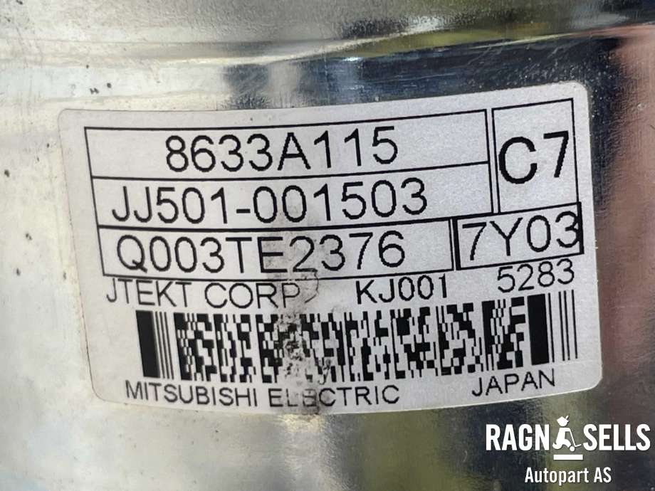 Rattaksel elektrisk servo til Mitsubishi Outlander 2015-->> (Type III, Fase 2) (4405A234|8633A115|)