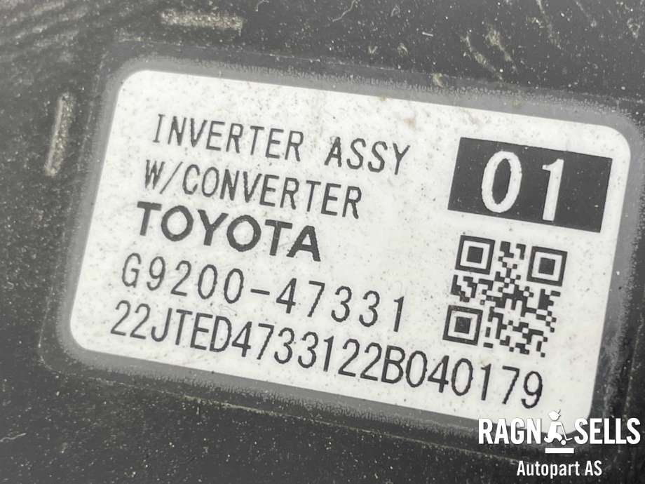 Inverter hybrid til Toyota C-HR 2016-->>  (G9200-47331|G920049136|)