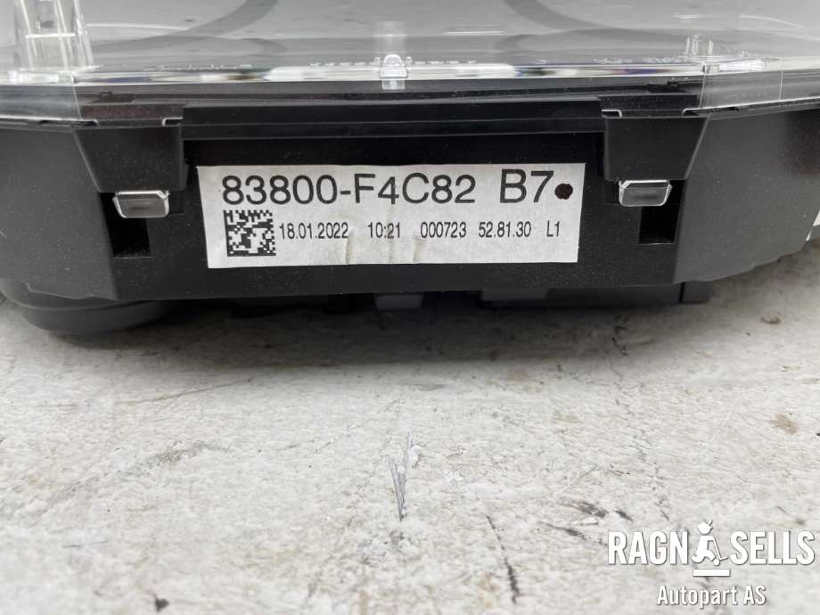Speedometer til Toyota C-HR 2016-->> (83800-F4C82|A2C38980603|)