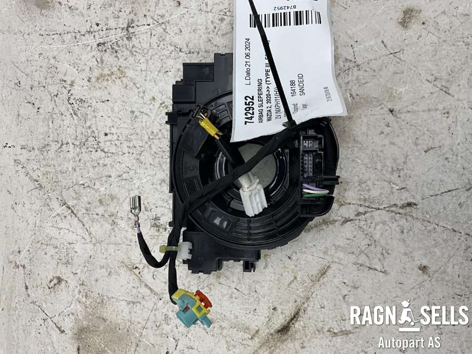 Airbag slepering til Mazda 2 2020-->> (Type III, Fase 2) (K0110|75N356|)
