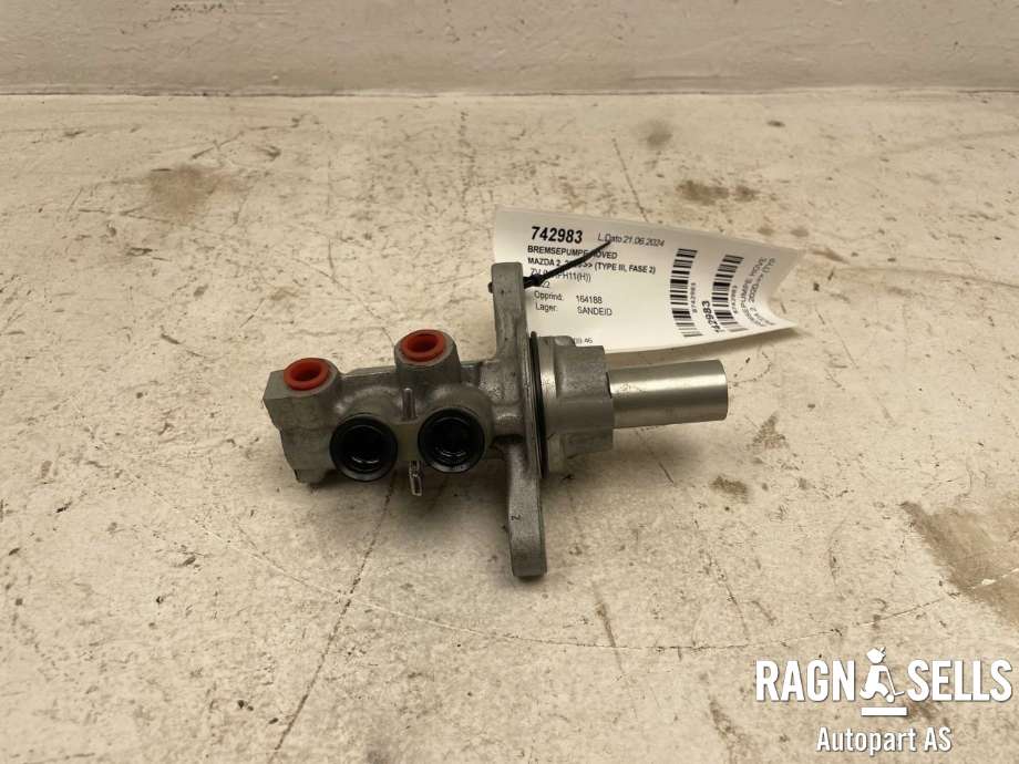 Bremsepumpe hoved til Mazda 2 2020-->> (Type III, Fase 2) (BOSCH|38200921621|216230072|)