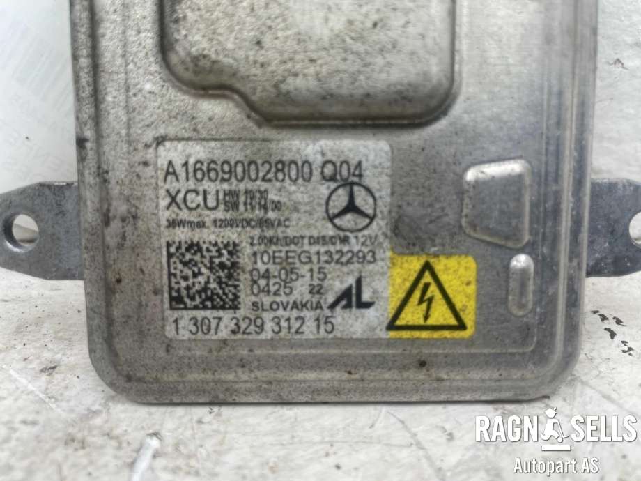 Styreenhet xenon/ballast til Mercedes B-Klasse, electric drive 2014-2018 (W242) (W242) (A 166 900 28 00|130732931215|)