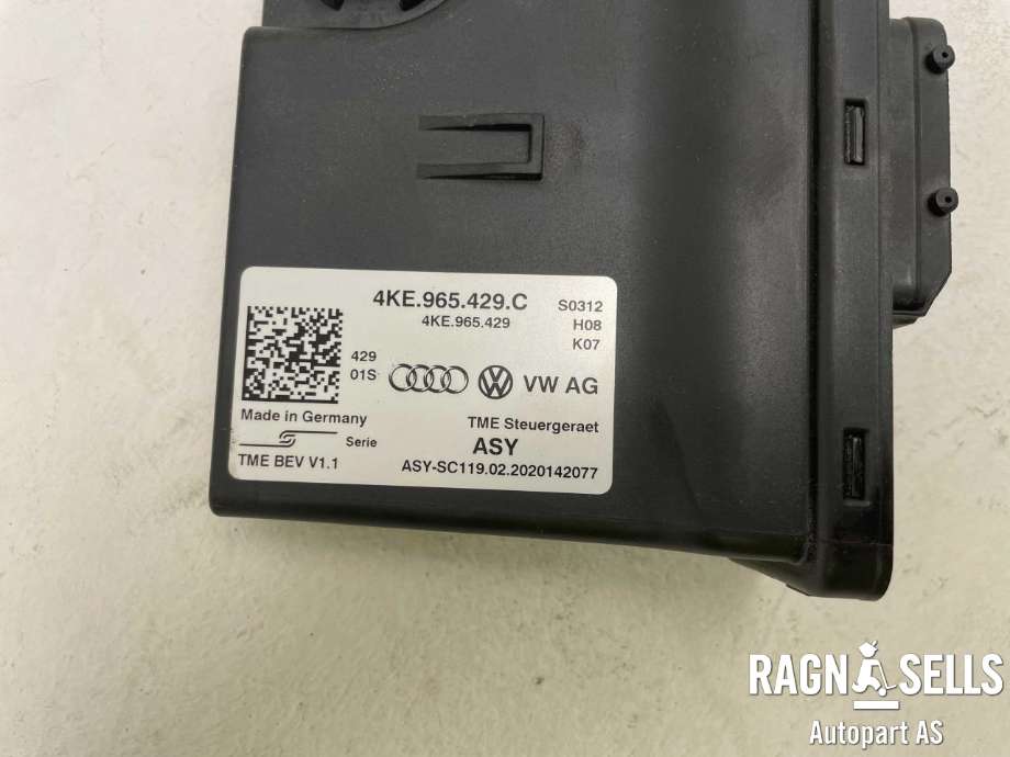 Styreenhet diverse til Audi e-tron 2018-->>  (4KE 965 429 C|4KE 965 429|)