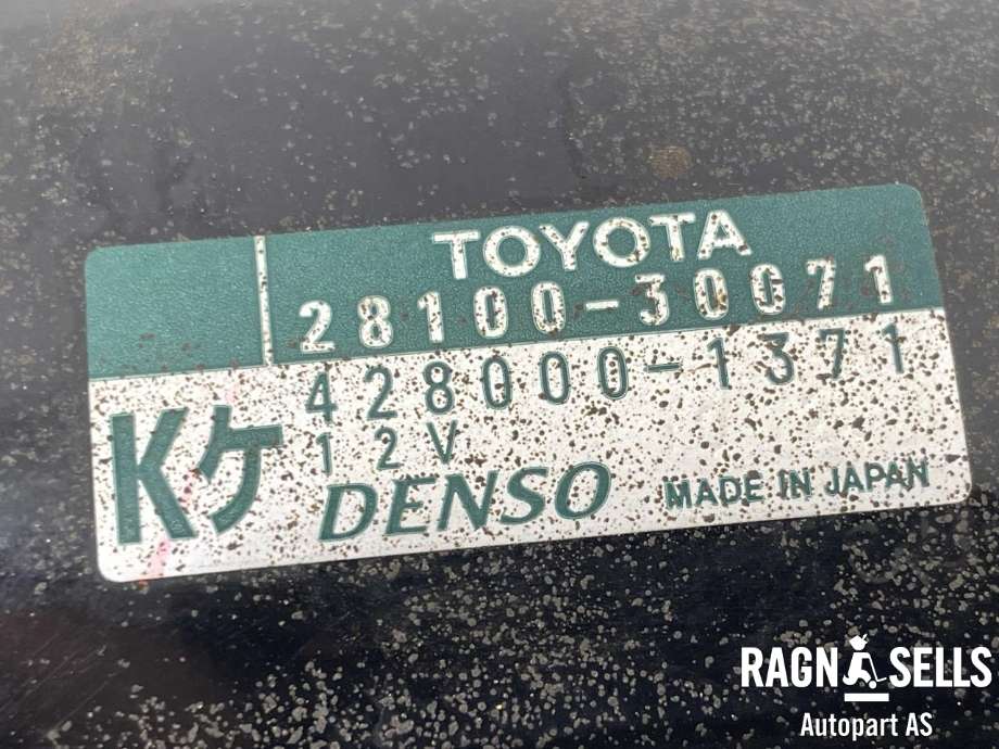 Starter diesel til Toyota Dyna 300 1975-->> (2810030071|28100-30070|28100-30071|28100-67090|)