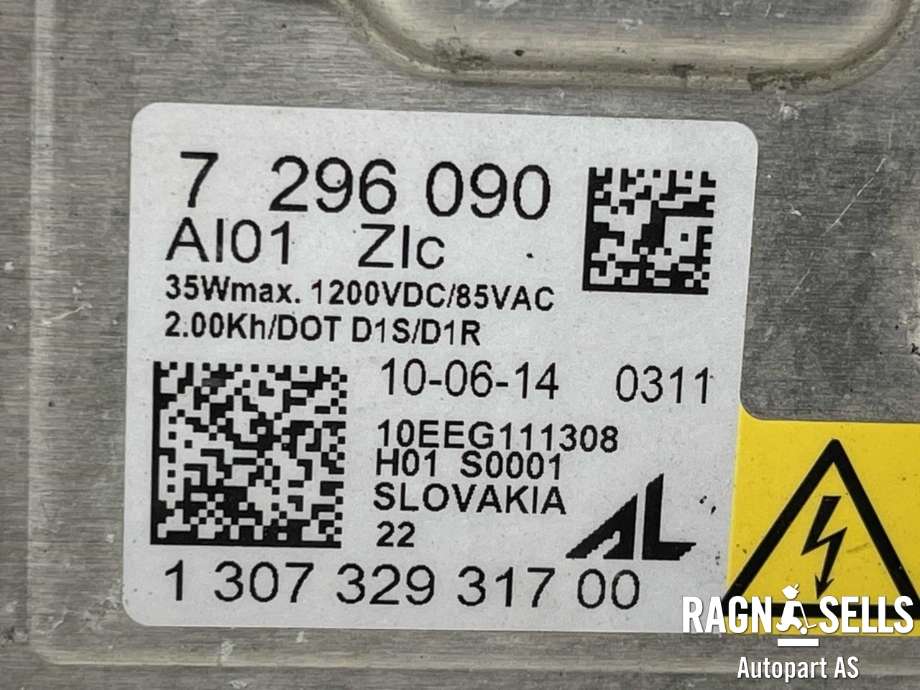 Styreenhet xenon/ballast til BMW 3-Serie 2012-2018 (F30/F31/F34) (F30/F31/F34) (63 11 7 317 408||7296090|130732931700)