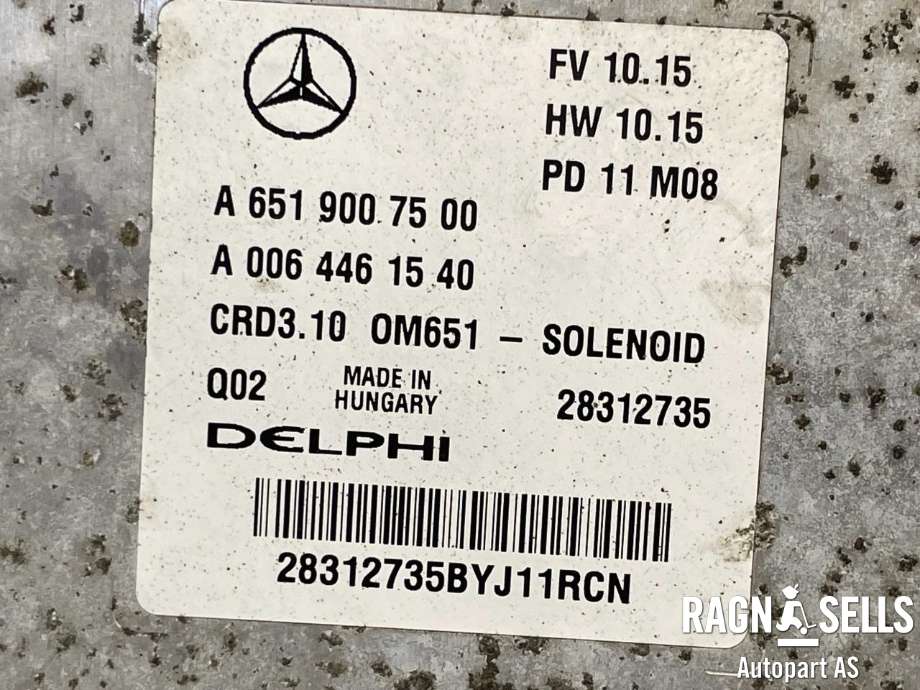 Styreenhet motor til Mercedes C-Klasse 2011-2014 (Fase 2) (W204) (W204) (DELPHI|A0064461540|A 651 900 75 00|28312735)