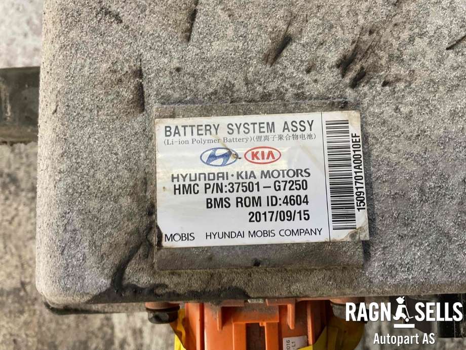 Batteripakke elbil til Hyundai Ioniq Electric 2016-2019 (Fase 1)  (37501G7250|)