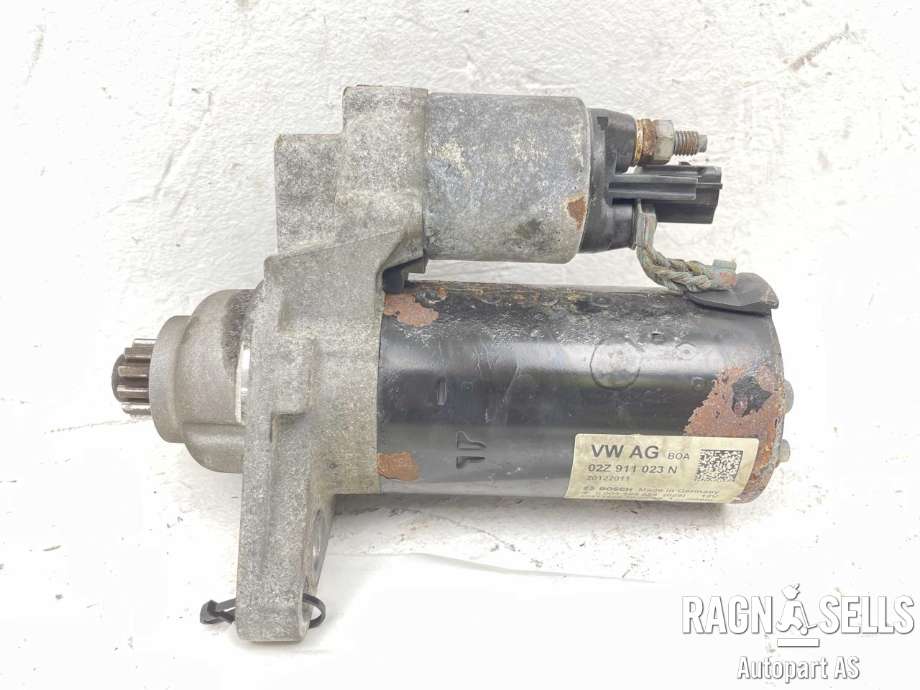 Starter diesel til VW Caddy 2010-2015 (Type III, Fase 2)  (BOSCH|02Z911023N|0001123028|02Z 911 023 P|02Z 911 024 K)