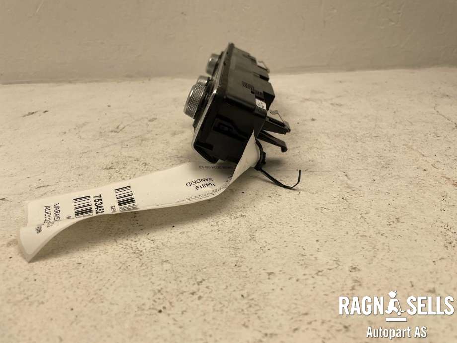 Varmeapparat betjening til Audi Q3 2019-->> (Type II) (83A820043AE|)