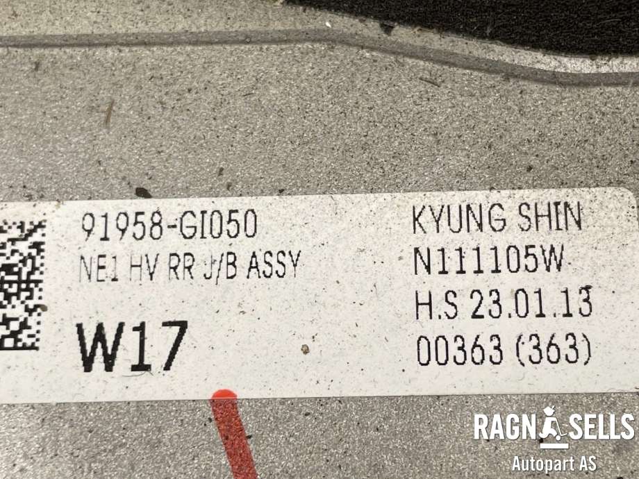 Koblingsboks elbil (HVJB) til Hyundai Ioniq 5 2021-->> (91958GI050|)